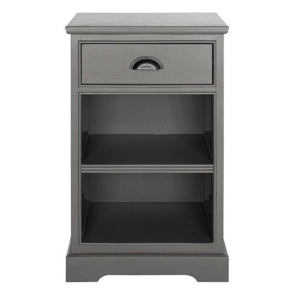 Safavieh Griffin Side Table- Grey - 30 x 13.75 x 17.75 in. AMH5719A - main